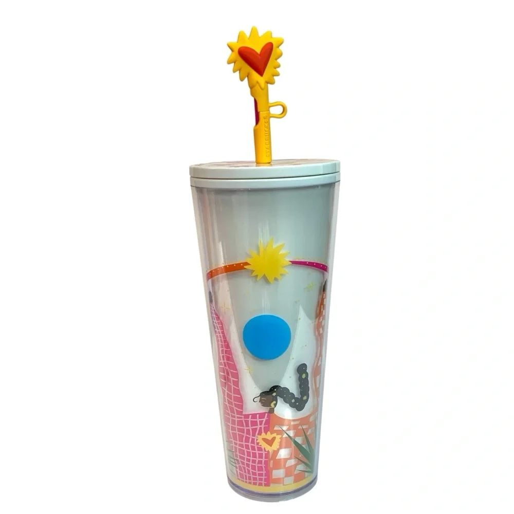 STARBUCKS 2023 Limited Edition Manuela Guillen 24oz Cold Drink Tumbler